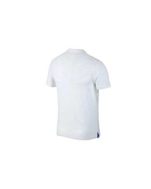 Nike White Casual Sports Tennis Short Sleeve Polo Shirt for men