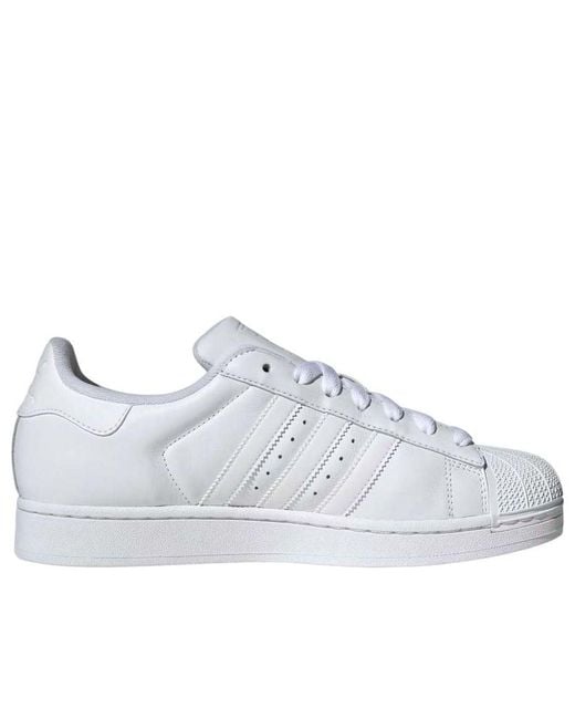 Adidas White Superstar 2 for men