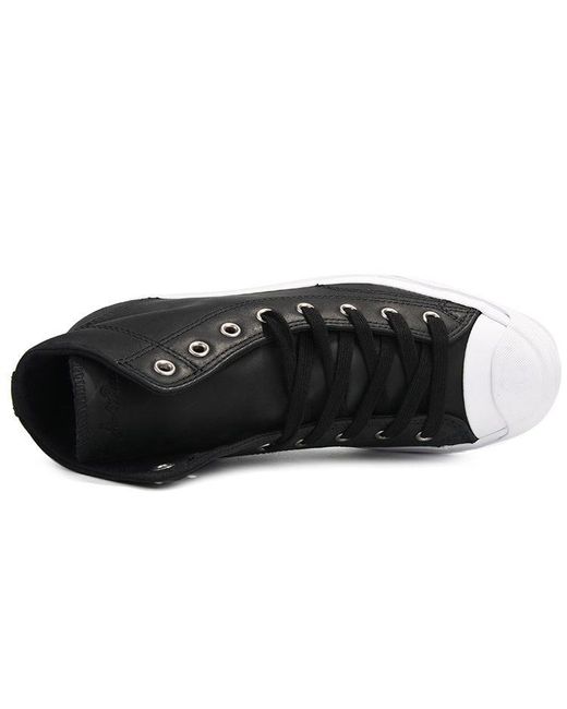 Converse Black Jack Purcell Hi Leather for men