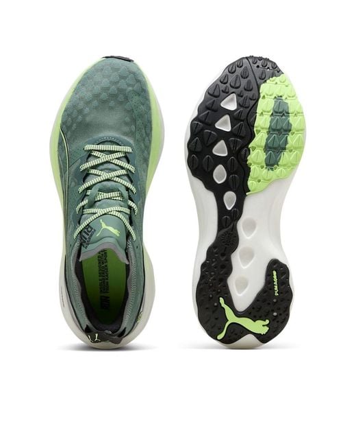 PUMA Blue Foreverrun Nitro 'Eucalyptus' for men