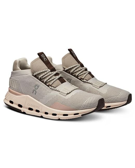 On Shoes Brown (Wmns) Cloudnova 'Pearl Shell'