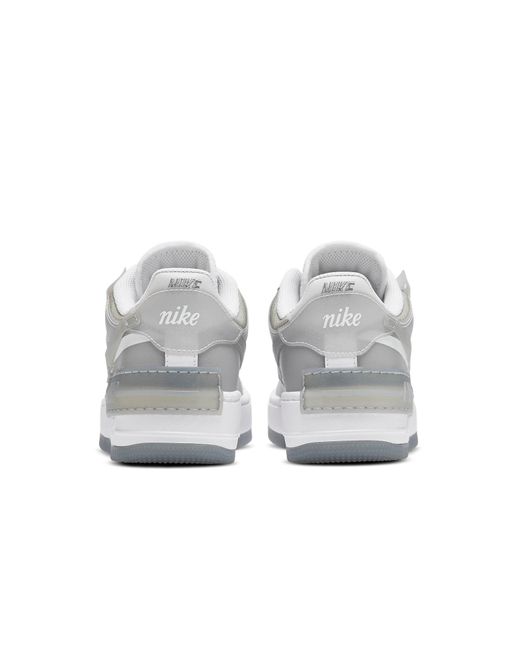 Nike White (Wmns) Air Force 1 Shadow Se 'Particle'
