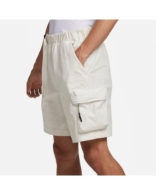 Nike Natural Acg Snowgrass Cargo Shorts for men
