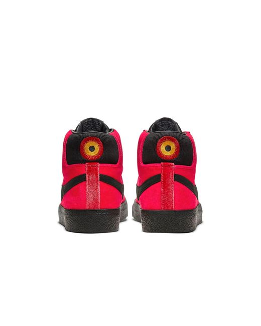 Nike Red Kevin Bradley X Zoom Blazer Mid Iso Sb 'Hell' for men