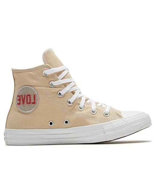 Converse Natural (Wmns) Love Fearlessly Chuck Taylor All Star Desert Ore Sneakers