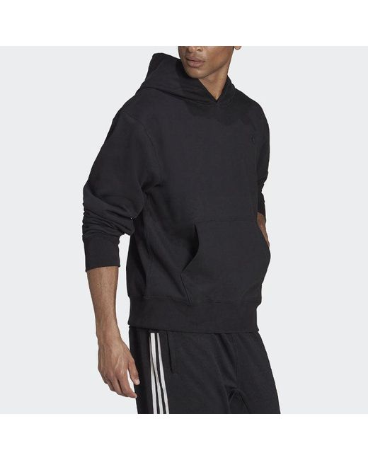 Adidas Black Originals Embroidered Small Label Solid Color Sports