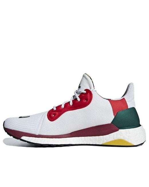 Adidas White X Pharrell Solar Hu Glide for men