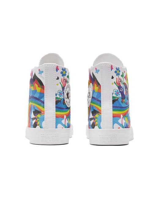 Converse Blue Chuck Taylor All Star High 'Pride' for men
