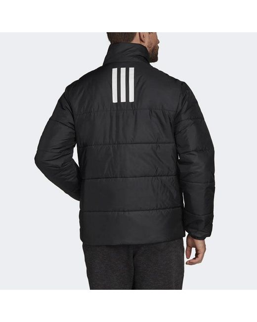 Adidas Blue Bsc 3-Stripes Insulated Winter Jacket for men