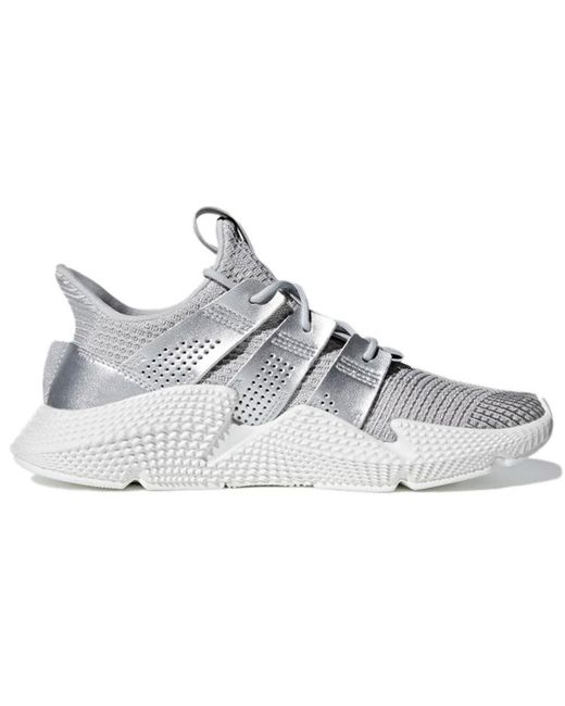 Adidas White (Wmns) Prophere Metallic'
