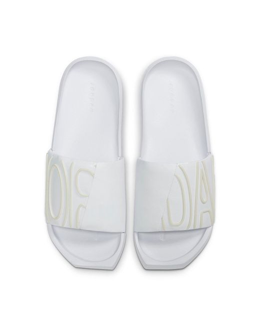 Nike White (Wmns) Nola Slide 'Triple'