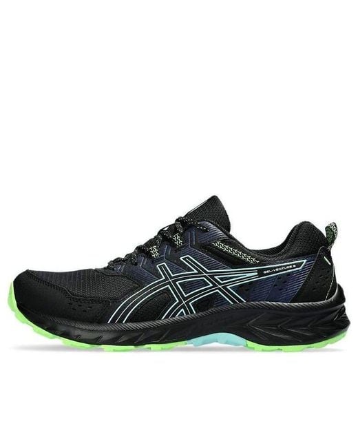 Asics Black Gel-Venture 9 Illuminate Mint' for men