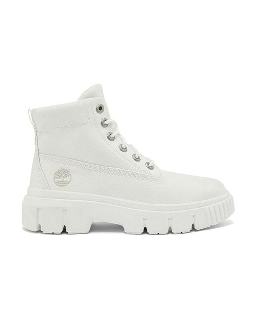 Timberland White (Wmns) Greyfield Canvas Boot