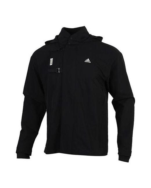 Adidas Black Wj Htt Casual Sports Jacket for men