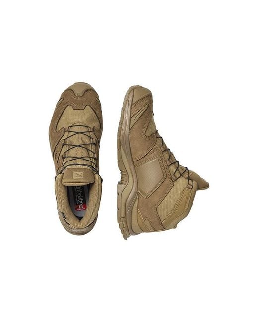 Salomon Brown Xa Forces Mid Gore-Tex 'Sand' for men