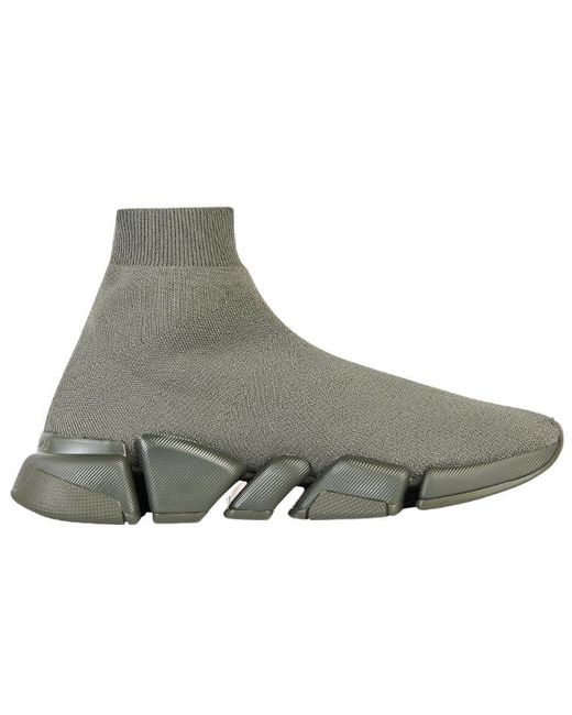 Balenciaga Gray Speed 2.0 Sneakers for men