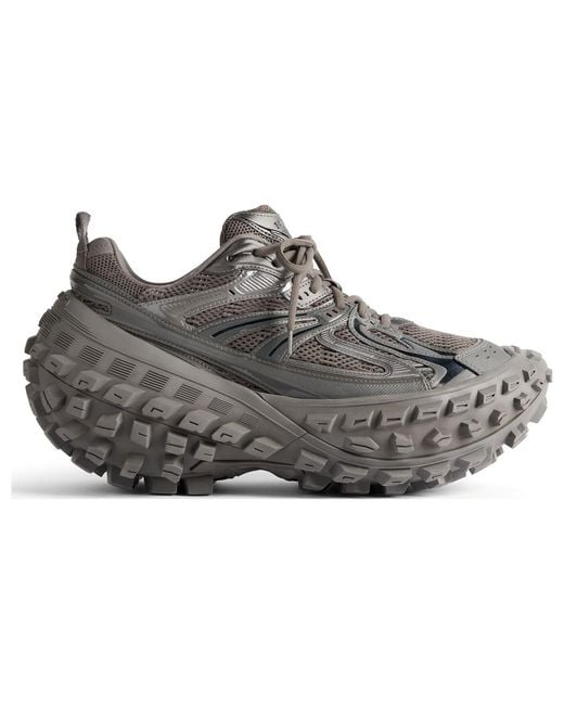 Balenciaga Gray Bouncer Sneakers Mesh And Nylon' for men