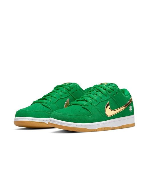 Nike Green Sb Dunk Low 'St. Patricks Day' for men
