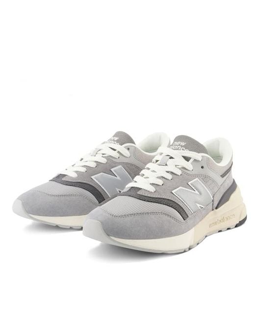 New Balance White 997R for men