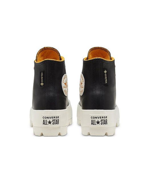 Converse Black (Wmns) Chuck Taylor All Star Lugged Winter High Gtx Saffron'