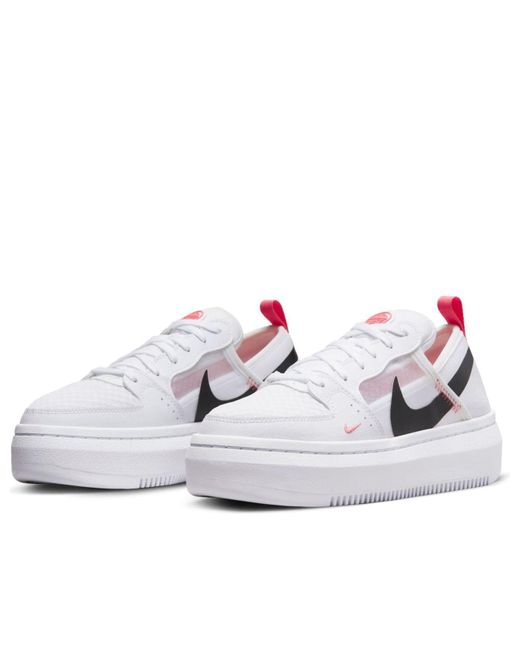 Nike White Court Vision Alta