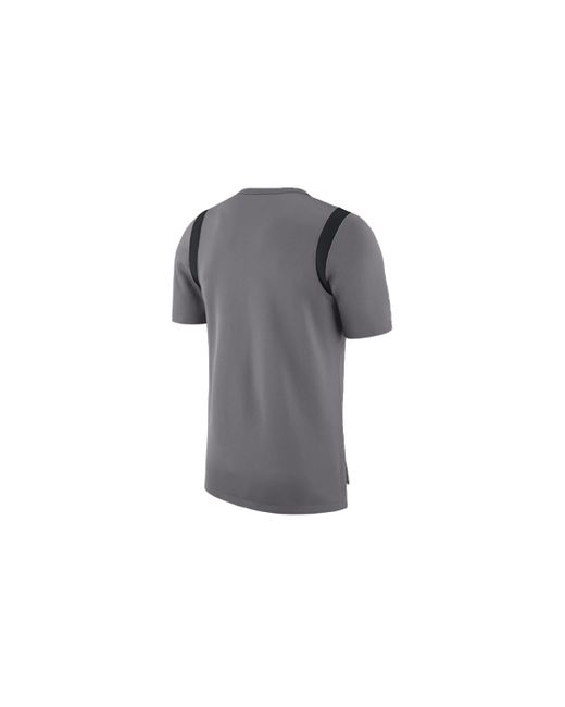 Nike Gray Golden State Warriors Sports Short Sleeve for men