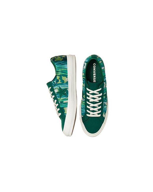 Converse Green One Star Low 'the Great Outdoors - Midnight Clover' for men