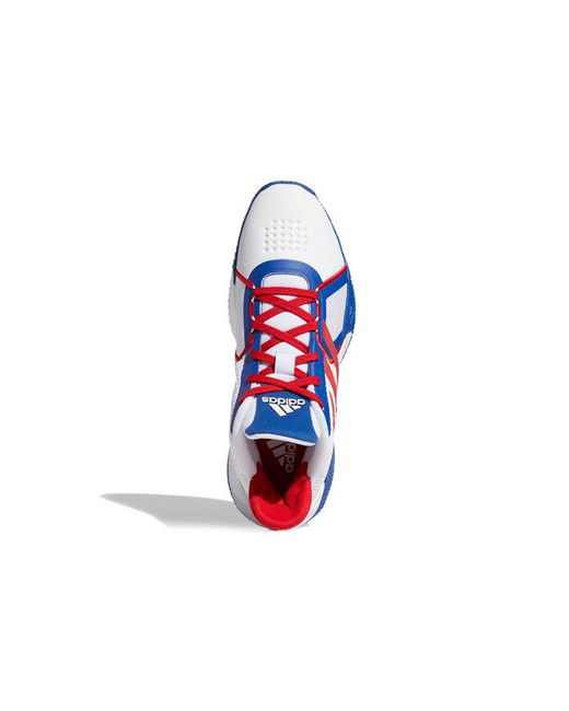 Adidas Blue Court Vision 2.0 'Scarlet Collegiate Royal' for men
