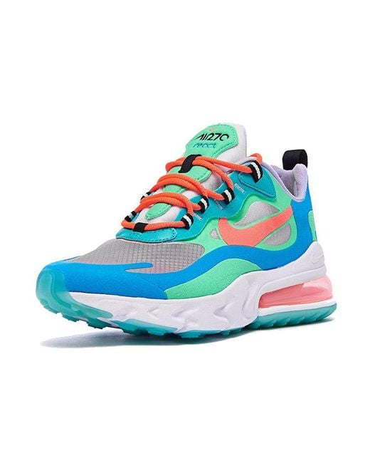 Nike Blue (Wmns) Air Max 270 React 'Electro Lagoon'
