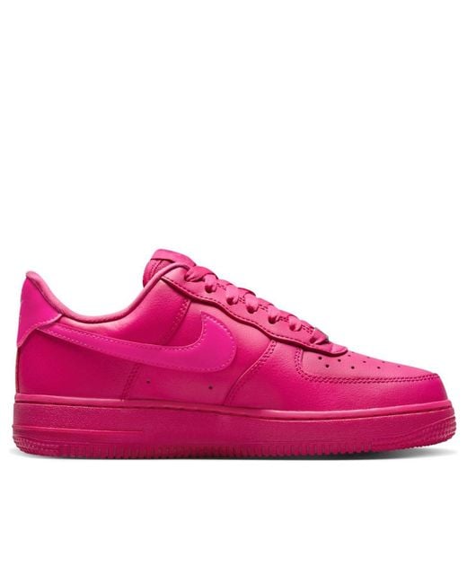 Nike Pink (Wmns) Air Force 1 '07 'Fireberry'