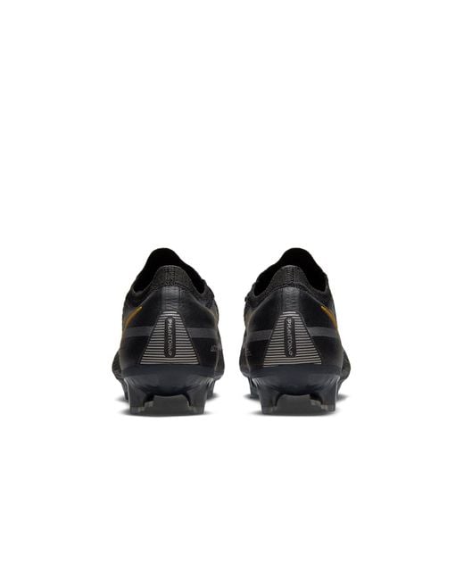 Nike Black Phantom Gt2 Elite Fg Metallic' for men