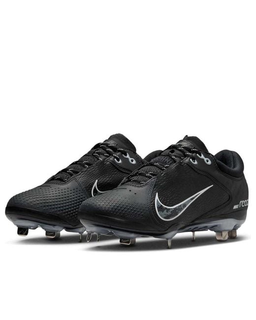 Nike Black (Wmns) Hyperdiamond 4 Elite Iron Pure Platinum'