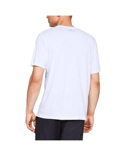 Under Armour White Training Graphics T-Shirt for men