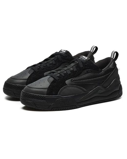 Fila Black Canestro Sneakers for men