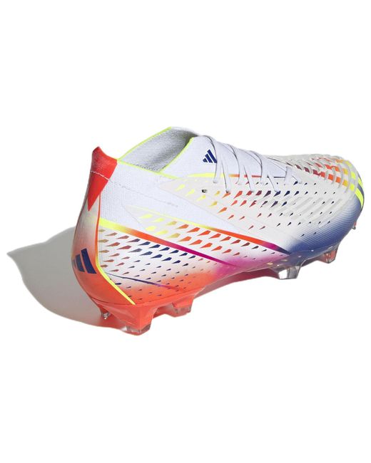 Adidas White Predator Edge.1 Fg 'Al Rihla Pack' for men