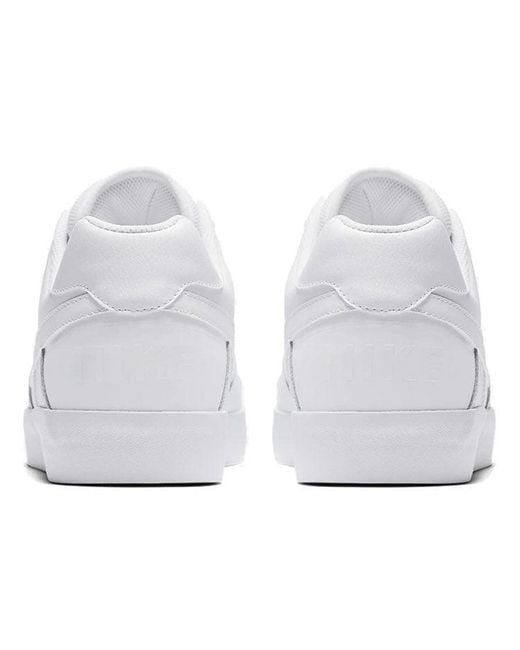 Nike White Delta Force Vulc Sb 'Triple' for men