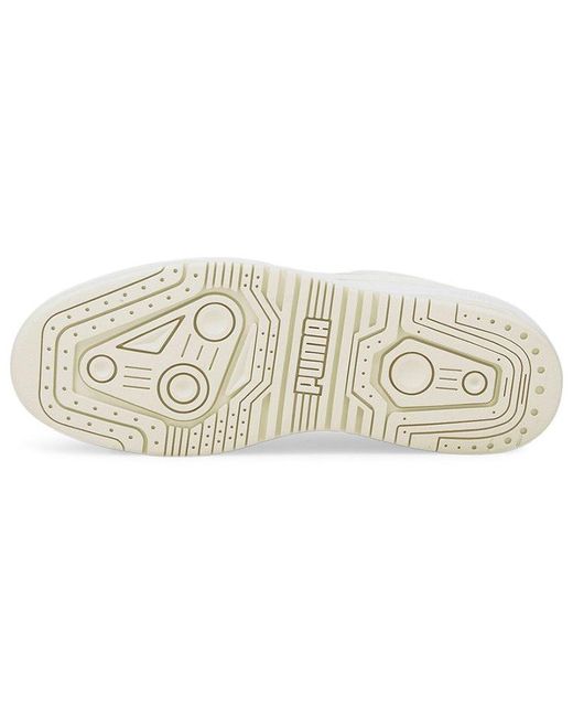PUMA White Slipstream Lo 'Pristine' for men