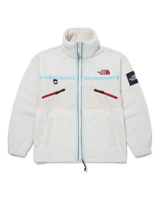 The North Face White Steep Fleece Jacket for men