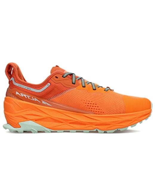 altra running Orange Olympus 5 for men