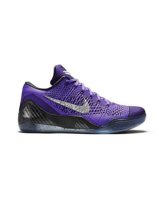 Nike Blue Kobe 9 Elite Low 'Moonwalker' for men