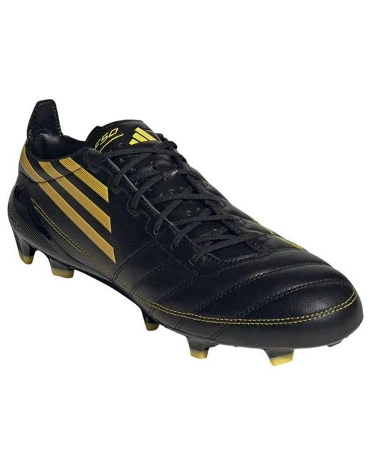 Adidas Black F50 Elite 2010 Leather Fg for men