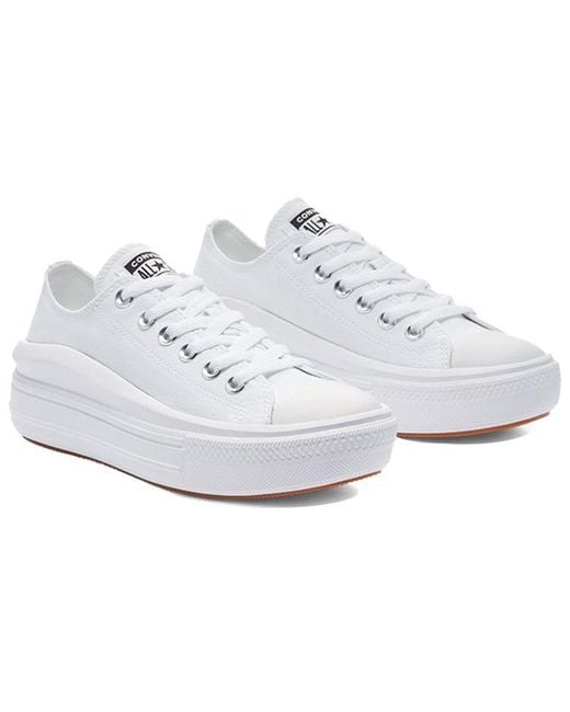 Converse White (Wmns) Chuck Taylor All Star Move Low
