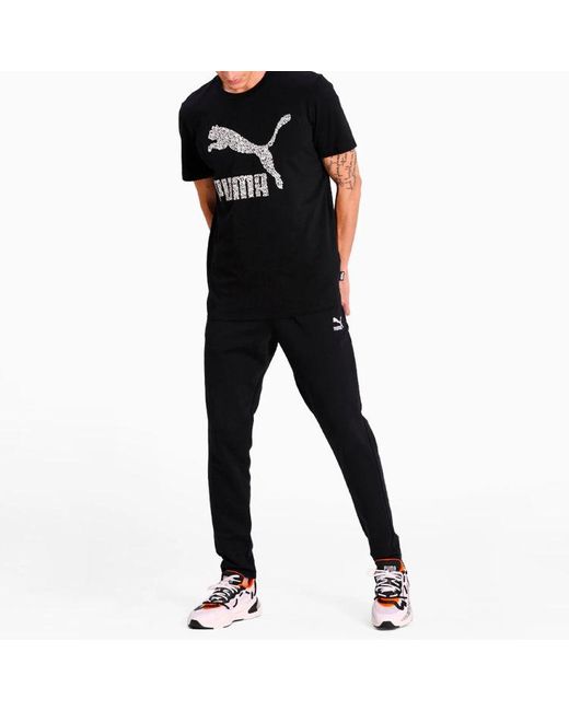 PUMA Black X Mr Doodle T-Shirt for men