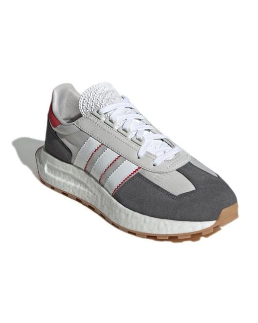 Adidas White Retropy E5 Cloud' for men
