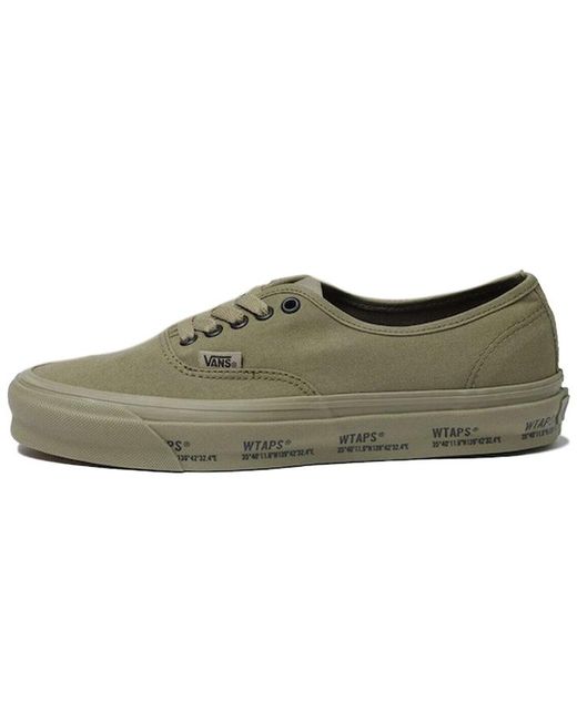 Vans Green Wtaps X Og Authentic Lx Drab' for men