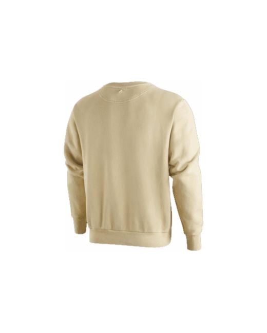 Nike Natural Nai-Ke Cha Nai-Ke Cha Series Solid Color Round Neck Pullover Sports Team for men