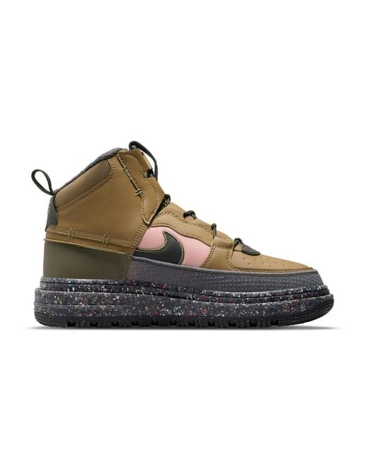 Nike Brown Air Force 1 Boot Nn Kelp Crater' for men