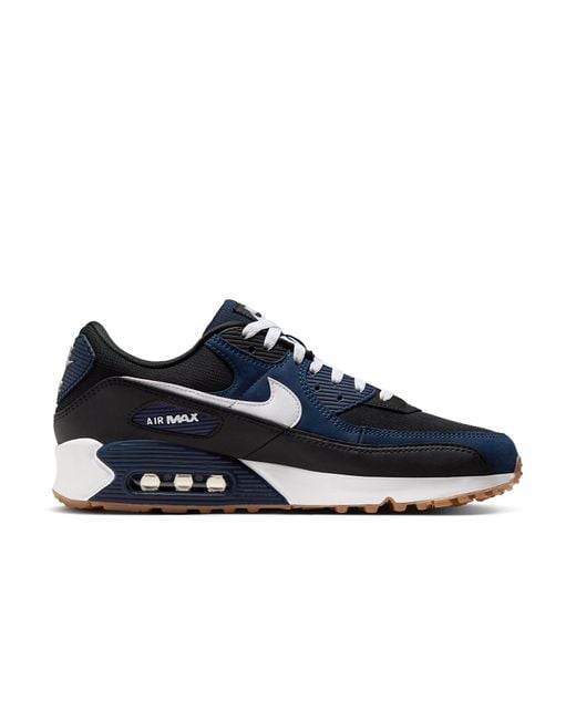 Nike Blue Air Max 90 Shoes for men
