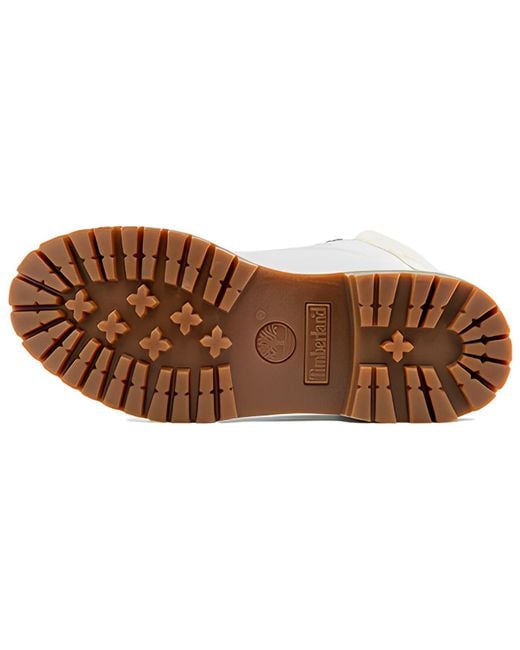 Timberland Gray (Wmns) Premium 6 Inch Waterproof Boot 'Light Nubuck'