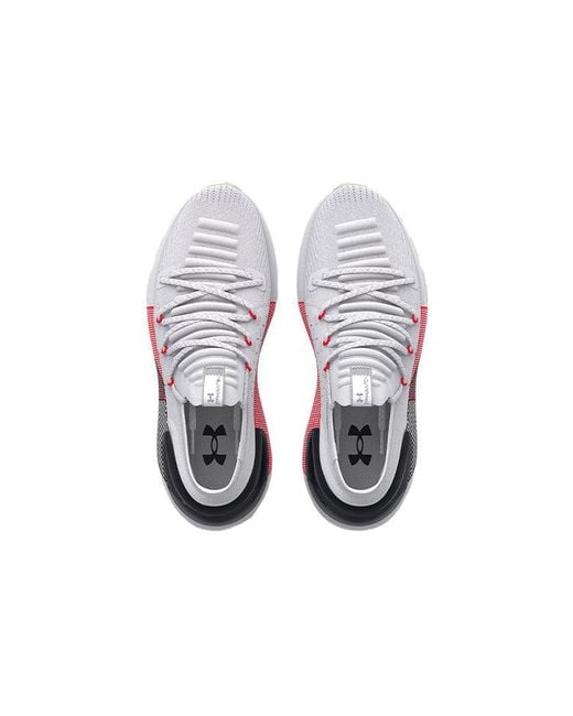 Under Armour White Hovr Phantom 3 Launch Bolt' for men